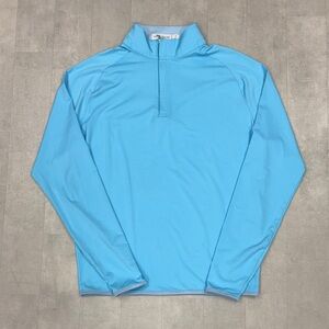 Peter Millar Featherweight UPF 50+ Quarter Zip Athletic Polo